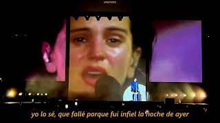 ROSALÍA - Perdóname (La Factoría) (LIVE MOTOMAMI World Tour 2022) // LETRA