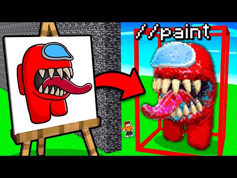 SHOCKING: Cheating with PAINT in Build Challenge!