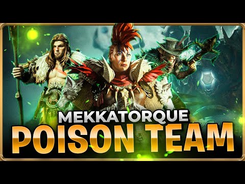 1BILLION Damage! The Best Poison Team Vs. Mekkatorque Dragonheir: Silent Gods x Dragonstride
