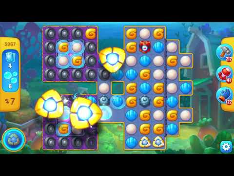 Fishdom 5967 Level - 15 moves - NO BooSTERS