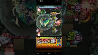 モンスト　大嵐を呼びし凶暴なる旋律　爆絶