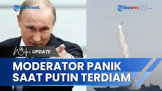 Panik, Presiden Vladimir Putin Mendadak Terdiam seusai Candaan Moderator soal Potensi Kiamat Nuklir