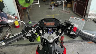 Sonic 150R Độ Cùm CB650F Pcx Hybrid trợ sáng Kenzo Kz 40v3.2 Siêu Đẹp T23Shop Cần Thơ