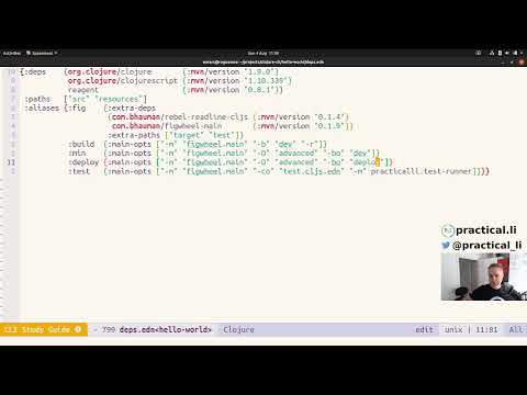Practicalli Clojure 38 - developing a Clojure CLI tools project
