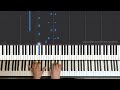 Lana Del Rey - Sweet Carolina Piano Synthesia