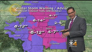 A Strong Cold Front Will Usher In Heavy, Wet, Snow