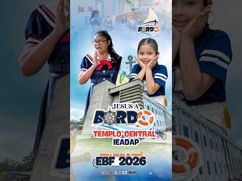 EBF 2026 - JESUS A BORDO (AD Apicum-Açu)⛵️🌊 #musica #criancadejesus #ebf2026 #jesusabordo