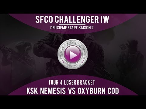 KsK Nemesis Vs Oxyburn COD - SFCO Challenger IW ( Tour 4 LB )