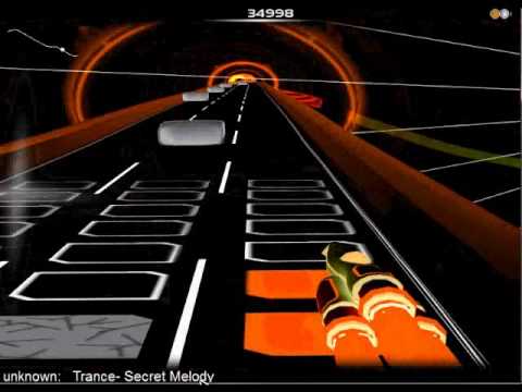 Audiosurf of the best "Secred Melody REMIX" + Crack
