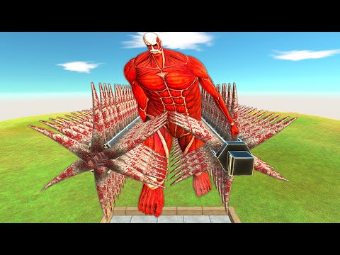 MONSTERS FALLS INTO THE GRINDER - Animal Revolt Battle Simulator