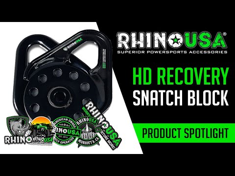 Rhino USA - Ultimate Recovery Snatch Block | Product Spotlight