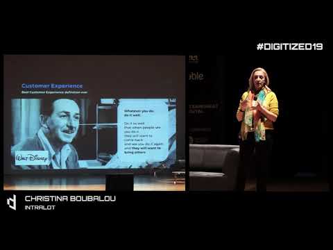 Christina Boubalou, Intralot at #Digitized19 Digital Design Conference