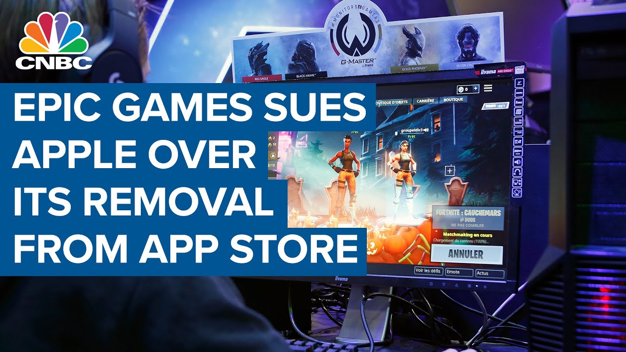 Epic Games sues Apple over its removal from the App Store