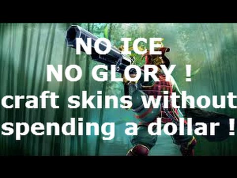 Vainglory- UNLOCK SKINS WITHOUT ICE OR GLORY - art of crafting.