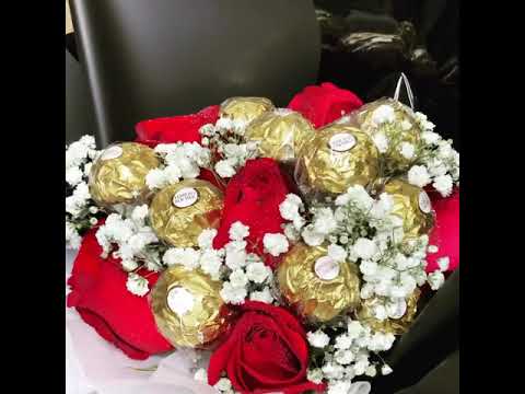 Chocolate rose flower bouquet | $55