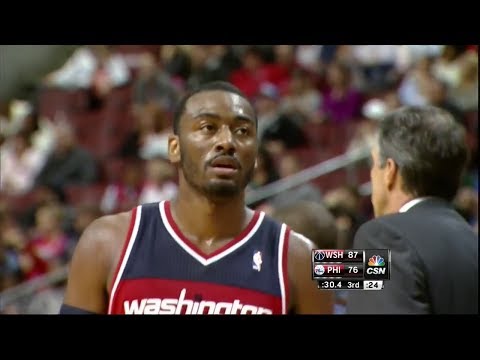 John Wall Full Highlights (Nasty Block On Young) at 76ers - 24 Points 9 Assists (2013.11.06)