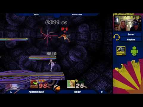 SPC14 Winners Finals: N810 (Sonic,ZSS) vs Applesmaush (Samus)