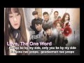 [Eng/Rom]Kim Taeyeon "Love,The One Word ...