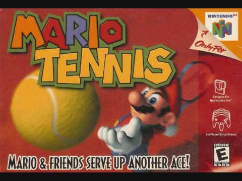Menu - Mario Tennis