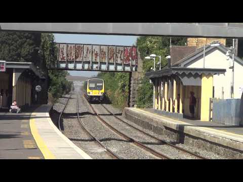 Irish Rail 29000 DMU 29003 arrives at Rush and Lusk