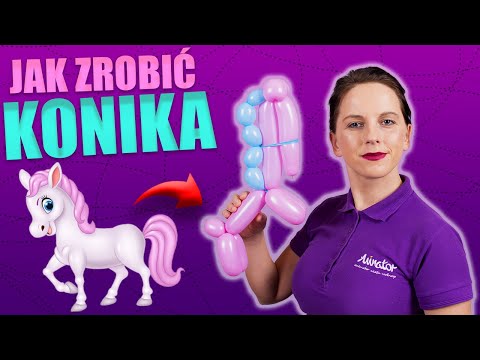 # 17 Balonowy Konik - Modeluje z ANIMATOREM - Jak zrobić konia z balona
