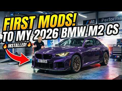 Better Look + SOUND // First Mods to My 2026 BMW M2 CS (POV)