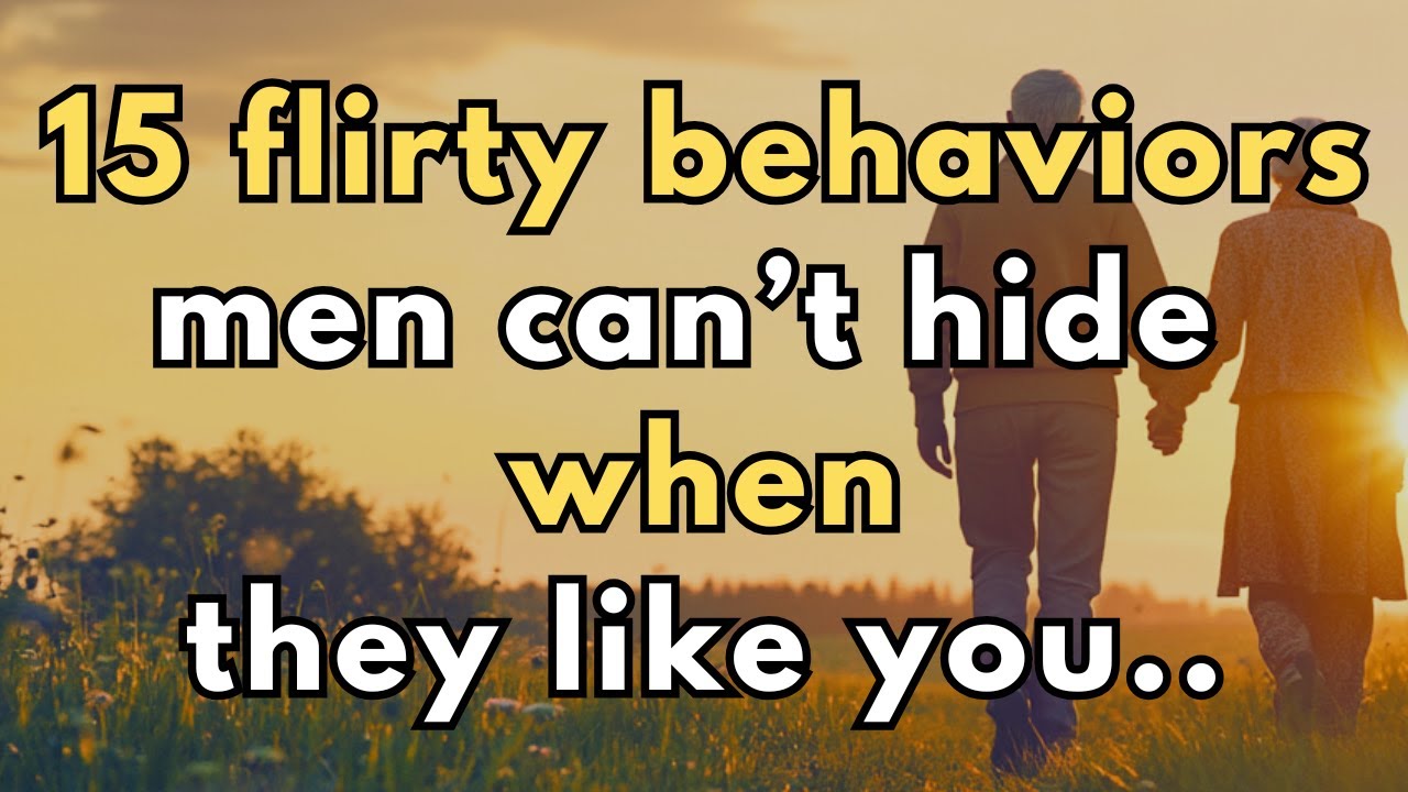 15 Flirty Behaviors Men Can't Hide When They're Into You!