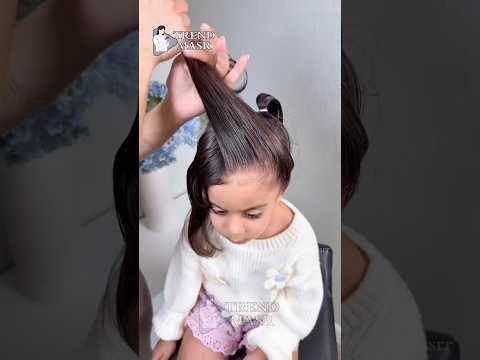 عكس التسريحة 🥹 #تعليم_الامهات