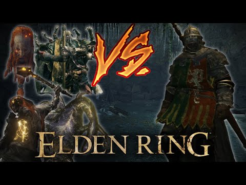Elden Ring | Soldier of Godrick VS All Bosses