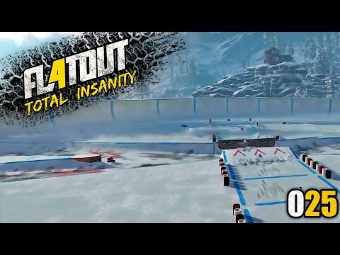 Flatout 4 Total Insanity [025] Karriere CUP und Bergarena [Deutsch] Let's Play Flatout 4