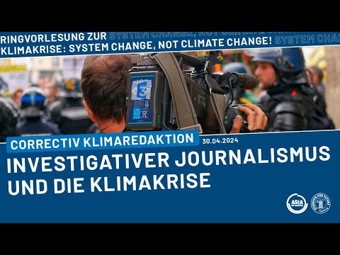 Investigativer Journalismus und die Klimakrise | Fridays for Future