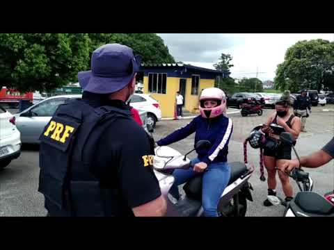 Ação Motovida desafia habilidade dos motociclistas