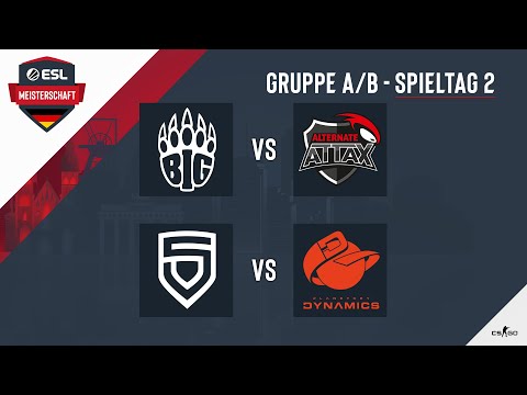 BIG vs. ATN & PENTA vs. PKD - ESL Meisterschaft 2020 - CS:GO - Season 2 - Gruppe A/B