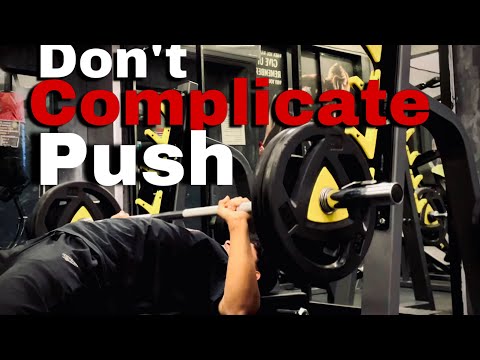 Winter Bulk Day 22 - PUSH WORKOUT TO GET MASSIVE CHEST