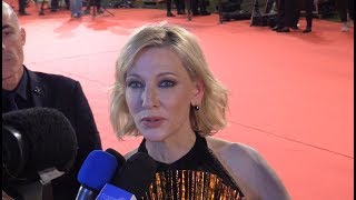 Cate Blanchett hits the Rome Film Fest red carpet