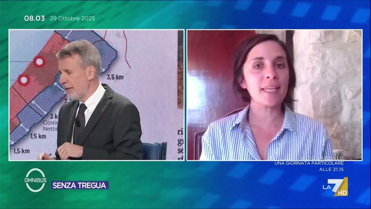 Gaza, Gabriella Colarusso: "Le parti non vogliono far saltare l'accordo. Gaza rischia di ...