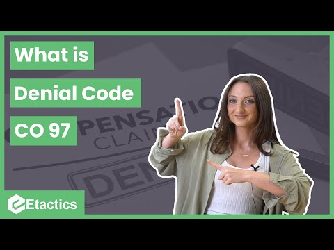 What is Denial Code CO 97?