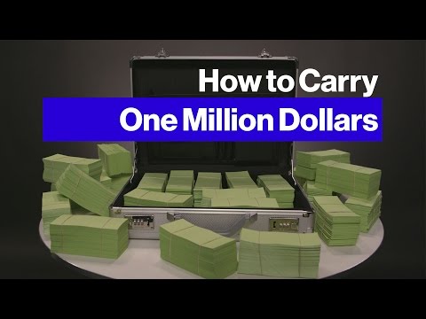 Carrying $1 Million in Cash Is Easier Than You'd Think