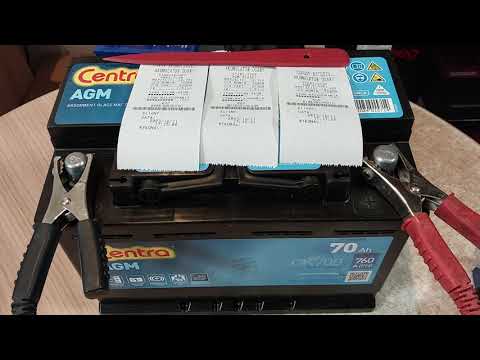 Nowy akumulator Centra AGM 70ah i już niesprawny?