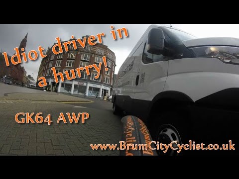 Idiot driver in a hurry