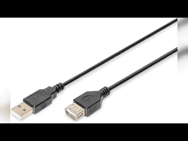 Vídeo relacionado con deleyCON 5m Cable de Extensión USB 2.0 Cable Repetidor con Señal de Amplificación Activa de Salida USB Tipo A Macho a Entrada Tipo A Hembra - Negro