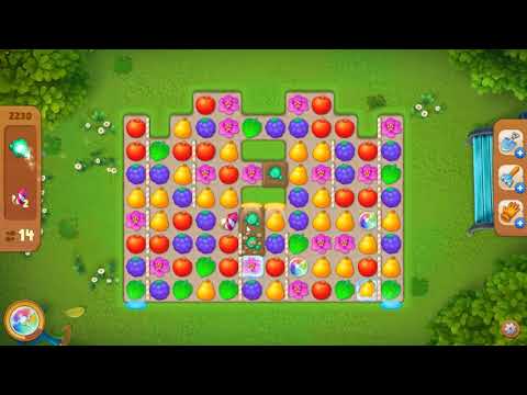 2230  Gardenscapes Hard Level  Прохождение Игры