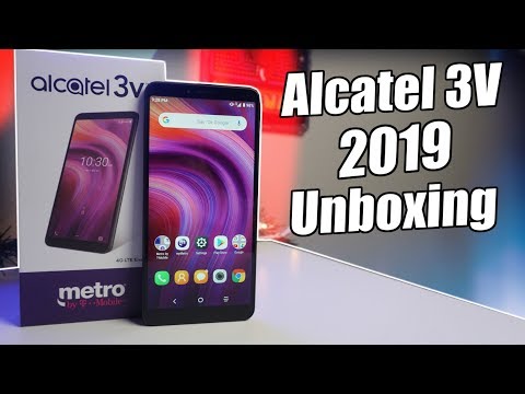 Metro By T-Mobile Alcatel 3V (2019) Unboxing & First Impressions