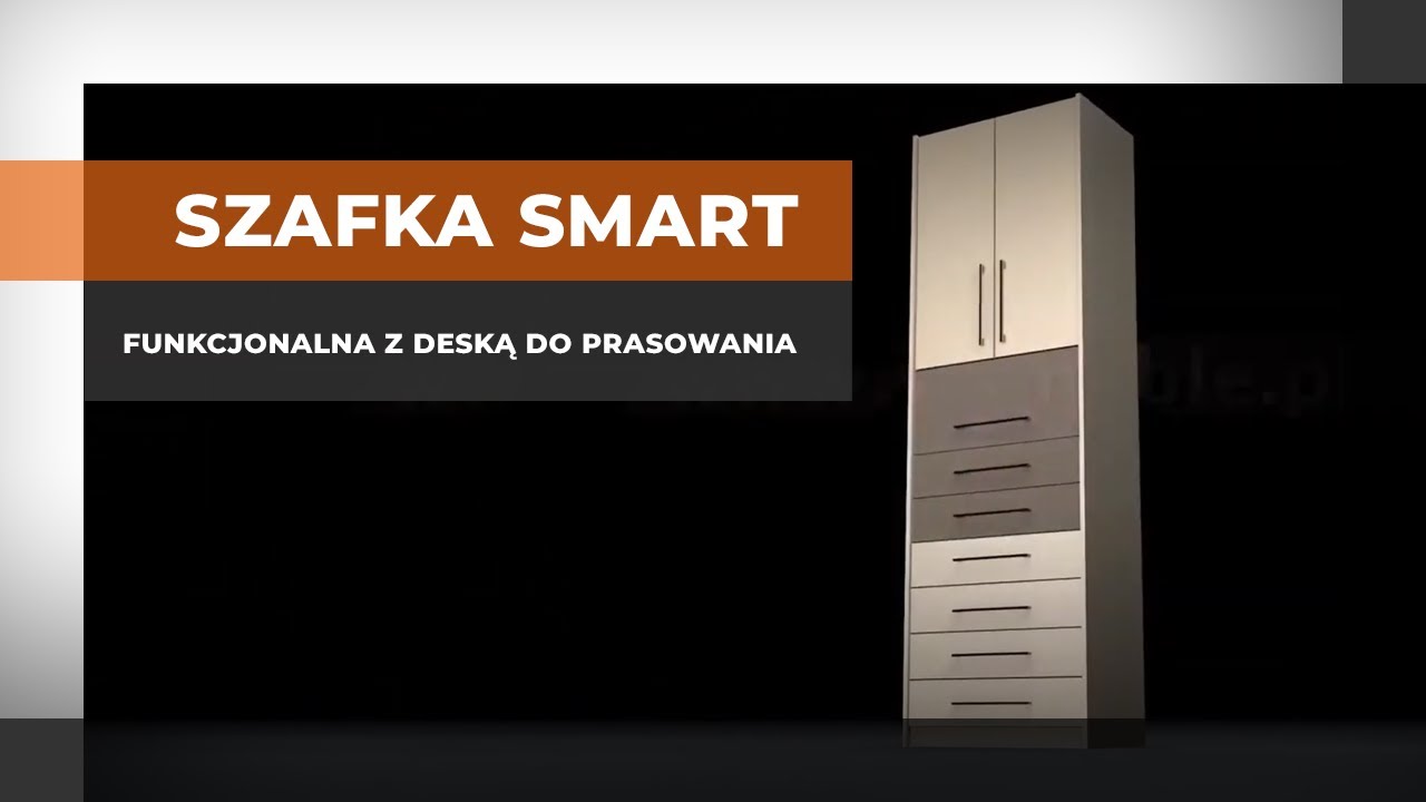 Szafka SMART- funkcjonalna szafka z deską do prasowania