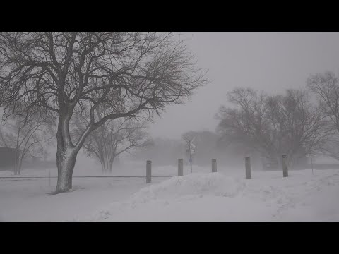 A look at blizzard conditions in Holland on Dec. 23, 2022