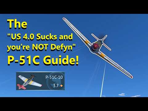 Get better in the P-51C - Tips and Strategy - War Thunder Air Realistic Battles