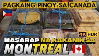 PAGKAING PINOY SA CANADA! MASARAP NA KAKANIN SA MONTREAL 🇨🇦