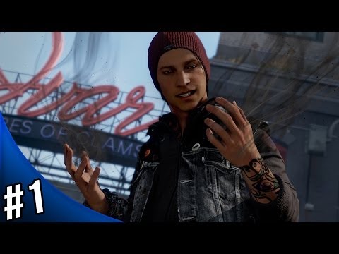 inFAMOUS Second Son Gameplay Walkthrough Let's Play - Part 1 - First 2 Hours