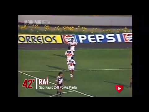 Raí Souza (São Paulo) - 14/11/1992 - São Paulo 4x2 Ponte Preta - 3 gols