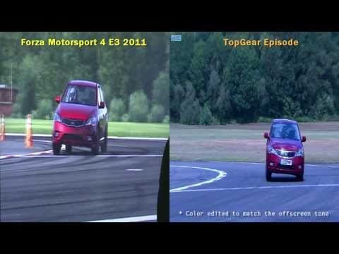 Forza Motorsport 4 vs TopGear - KIA Cee'd